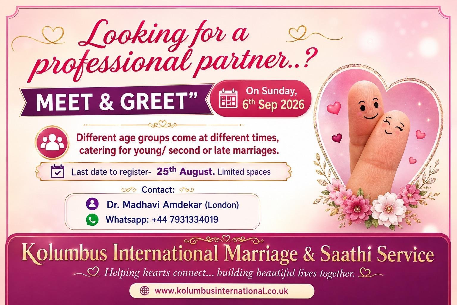 Kolumbus International Marriage & Saathi Service